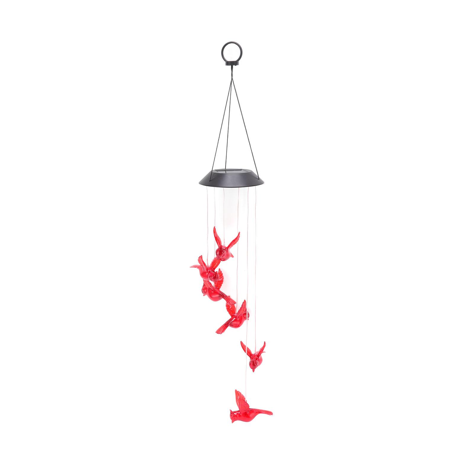 Solar Wind Chime ABS Light Flame Bird Outdoor Decorative Colorful Solar Wind Chime Lamp for
Solar Wind Chime ABS Light Flame Bird Outdoor Decorative Colorful Solar Wind Chime Lamp for