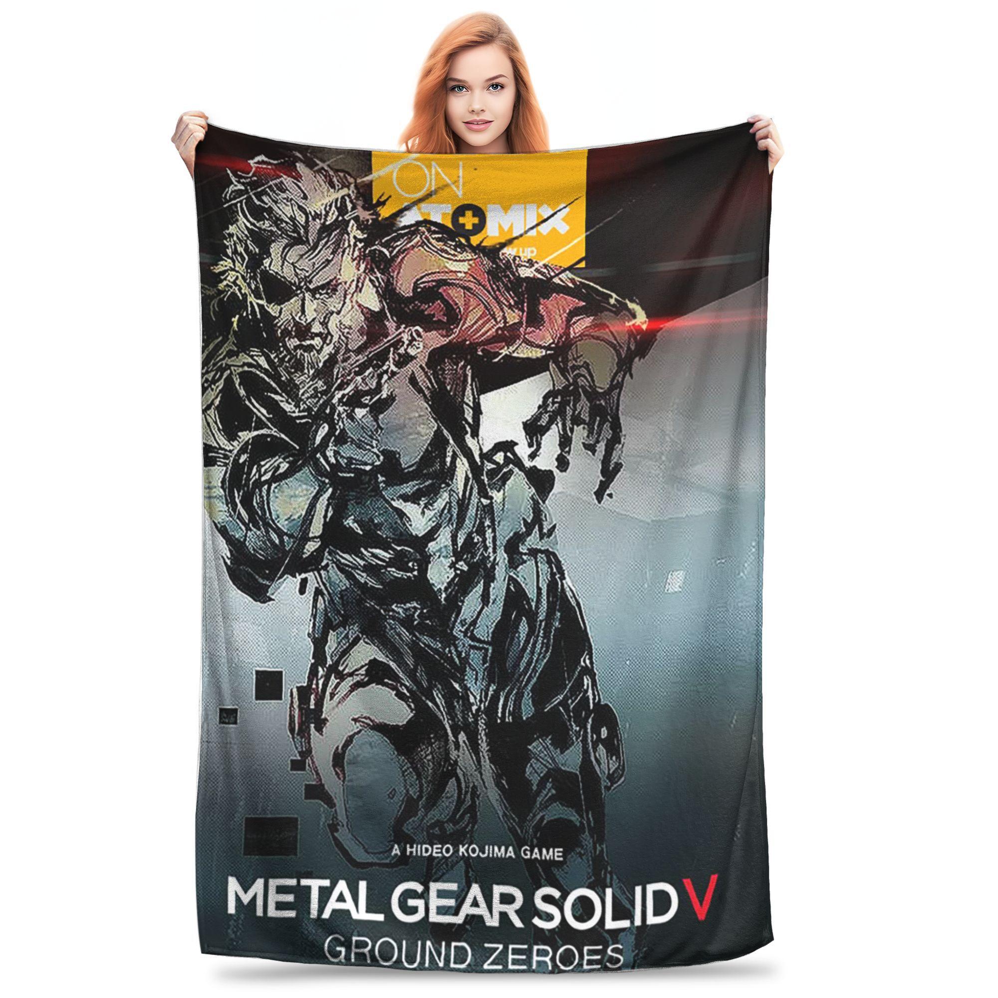 Metal Gear Solid Enter Shadow Moses Comic MGS1 Games Blankets Flannel Throw Blanket for Couch Bedding Travel Throws Bedspread 80x120cm
Metal Gear Solid Enter Shadow Moses Comic MGS1 Games Blankets Flannel Throw Blanket for Couch Bedding Travel Throws Bedspread 80x120cm