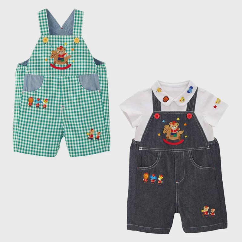 Stylish Kids Clothing: Embroidered Trojan Horse & Bear Overalls, Shorts, and Jeans for Boys & Girls 120 cm
Stylish Kids Clothing: Embroidered Trojan Horse & Bear Overalls, Shorts, and Jeans for Boys & Girls 120 cm