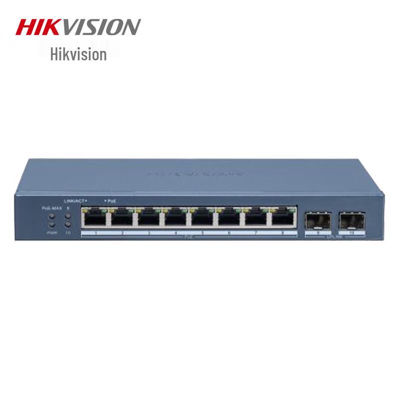 Hikvision DS-3E1510P-S Gigabit 10-Port Network Switch CN plug (adapter included)
Hikvision DS-3E1510P-S Gigabit 10-Port Network Switch CN plug (adapter included)