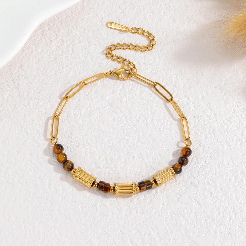 Набір з намиста та браслета ручної роботи в вінтажному стилі - Нержавіюча сталь, Осінньо-Зимова Модна Біжутерія
Набір з намиста та браслета ручної роботи в вінтажному стилі - Нержавіюча сталь, Осінньо-Зимова Модна Біжутерія