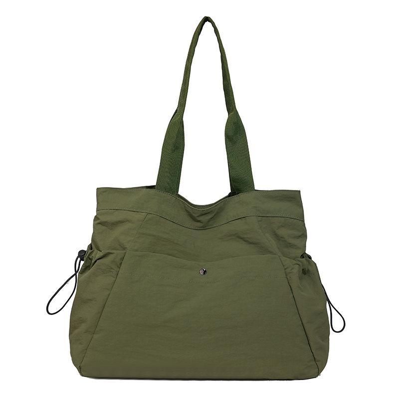 Сумка-тоут большой вместимости женская водонепроницаемая дорожная сумка легкая сумка на плечо с завязками зелёный
Сумка-тоут большой вместимости женская водонепроницаемая дорожная сумка легкая сумка на плечо с завязками зелёный