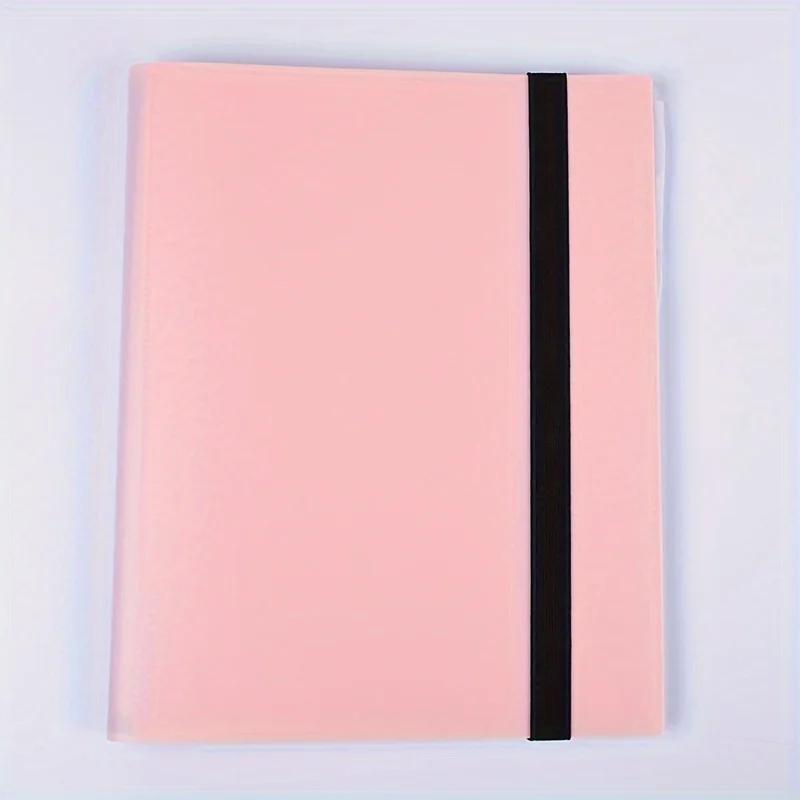 Trading card binder 4 pockets, 20 pages of 160 cards, side loading card book, football basketball card collector розовый
Trading card binder 4 pockets, 20 pages of 160 cards, side loading card book, football basketball card collector розовый