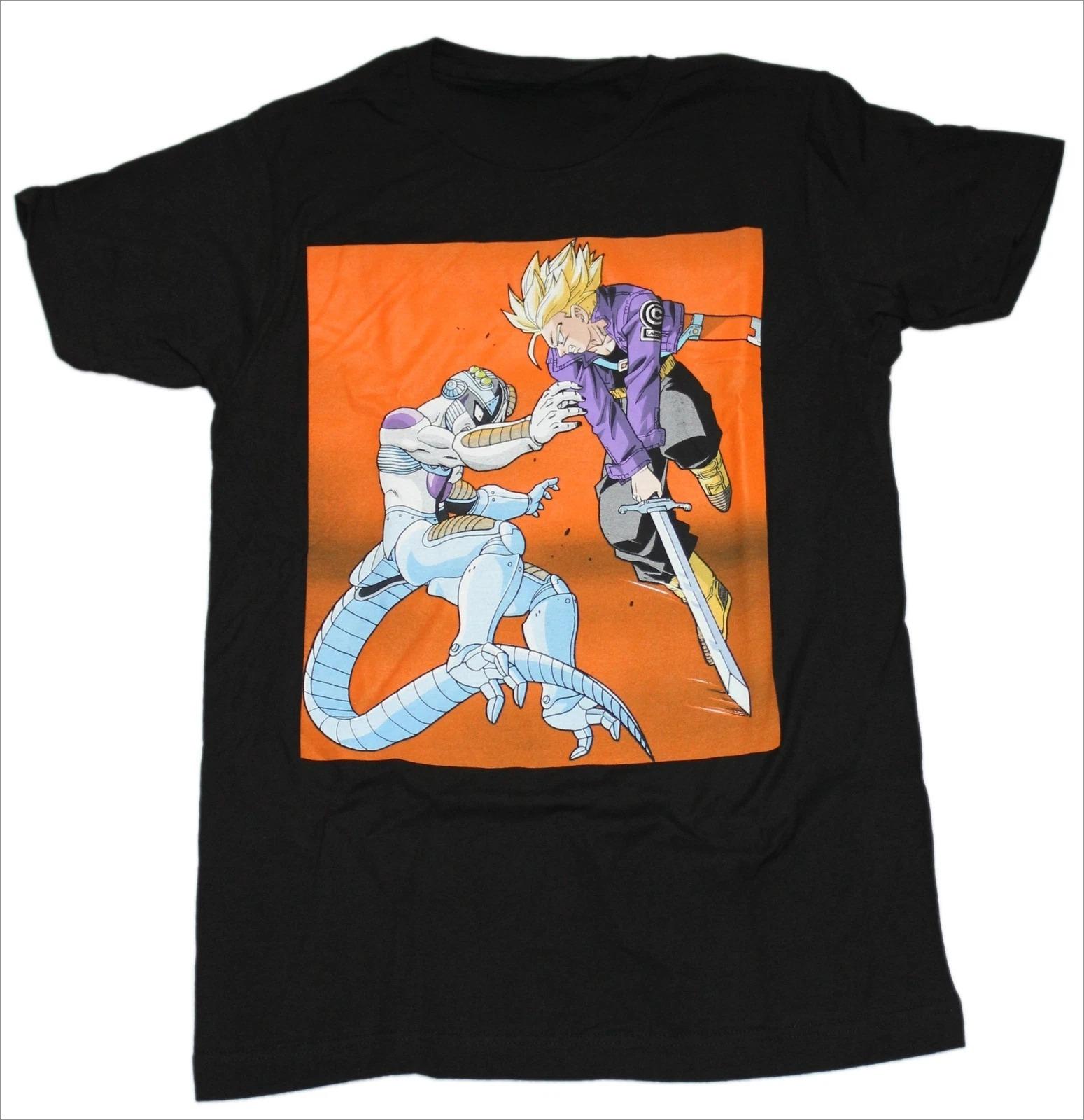 Dragon Ball Z TShirt Men Super Saiyan Trunks Frieza Anime Graphic Short Sleeve Oversized Streetwear Loose Fit Anime Fan Top 4XL
Dragon Ball Z TShirt Men Super Saiyan Trunks Frieza Anime Graphic Short Sleeve Oversized Streetwear Loose Fit Anime Fan Top 4XL