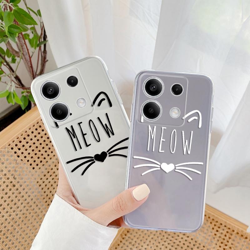 Мягкий силиконовый прозрачный чехол с милым рисунком кота для Xiaomi Redmi Note 13 Pro Poco C65 Samsung A55 A35 M35 S24 iPhone 15, защитный противоударный чехол для камеры
Мягкий силиконовый прозрачный чехол с милым рисунком кота для Xiaomi Redmi Note 13 Pro Poco C65 Samsung A55 A35 M35 S24 iPhone 15, защитный противоударный чехол для камеры