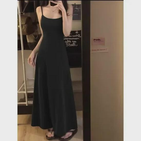 Spicy Girl Slimming Spaghetti Strap Bodycon Midi Dress - Spring 2024 Collection M чорний
Spicy Girl Slimming Spaghetti Strap Bodycon Midi Dress - Spring 2024 Collection M чорний