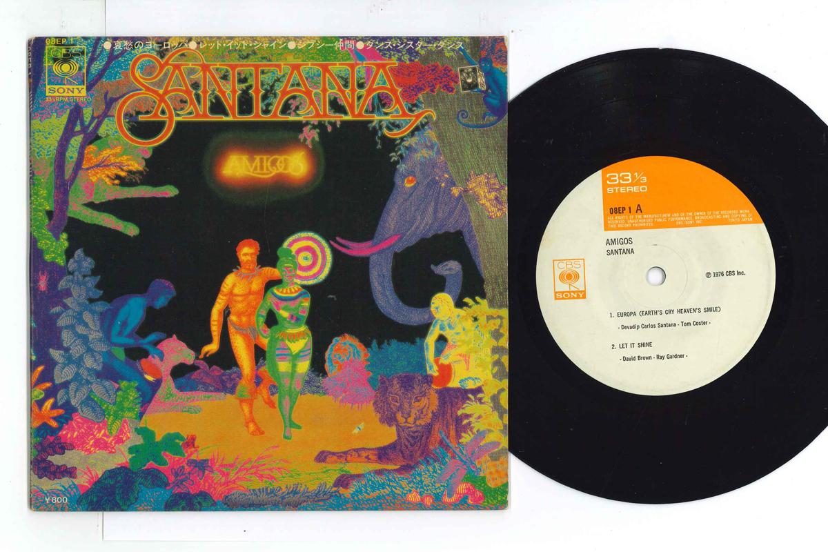 7-дюймовая пластинка SANTANA Amigos Европа 08EP1 CBS SONY 1976 Япония Рок Б/у
7-дюймовая пластинка SANTANA Amigos Европа 08EP1 CBS SONY 1976 Япония Рок Б/у
