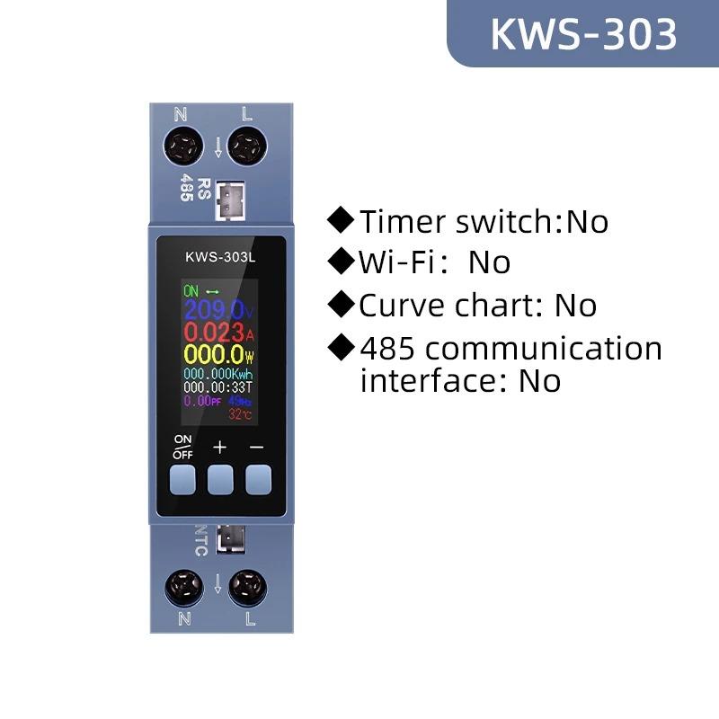 AC 100-290V/40A Лічильник енергії 8-в-1 Кольоровий екран Багатофункціональний Вольтметр енергії змінного струму Напруга Ампер Ватт КВт-год Лічильник
AC 100-290V/40A Лічильник енергії 8-в-1 Кольоровий екран Багатофункціональний Вольтметр енергії змінного струму Напруга Ампер Ватт КВт-год Лічильник