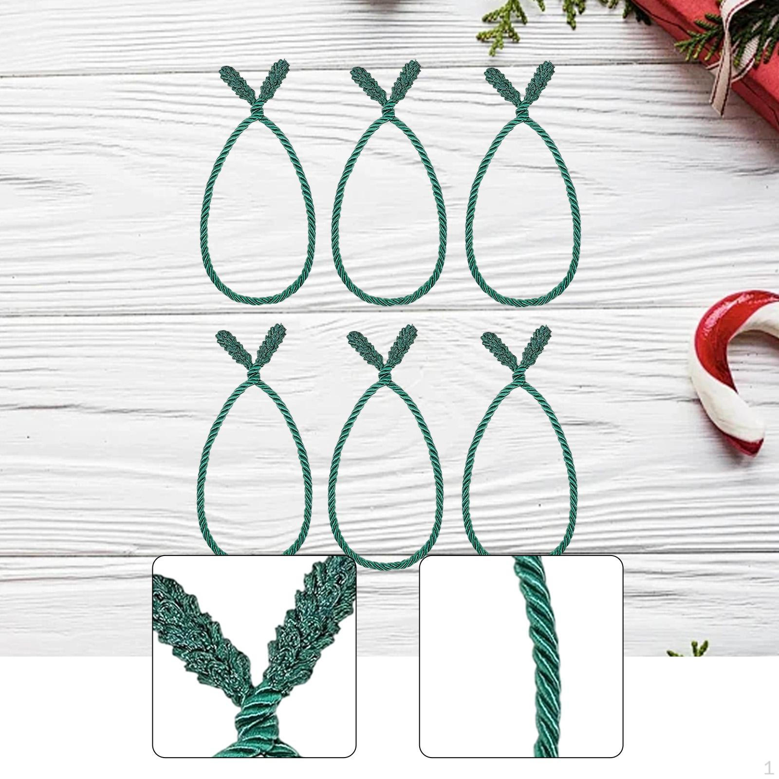 6 Pieces Christmas Garland Ties Reusable Festive Home Decoration Craft Wrapping Ornaments for Green
6 Pieces Christmas Garland Ties Reusable Festive Home Decoration Craft Wrapping Ornaments for Green