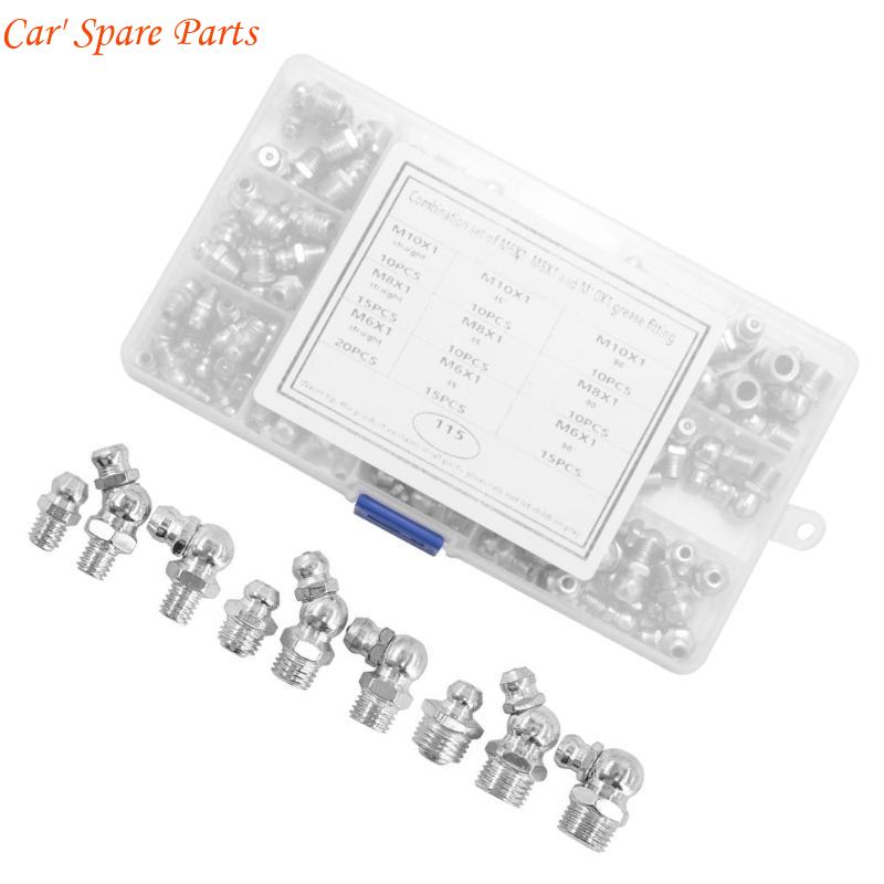 Y4UA 115Pcs Zerk Grease Nipple Fittings for Replacing Missing or Broken Fittings Metric Hydraulic Grease Fittings China Mainland
Y4UA 115Pcs Zerk Grease Nipple Fittings for Replacing Missing or Broken Fittings Metric Hydraulic Grease Fittings China Mainland