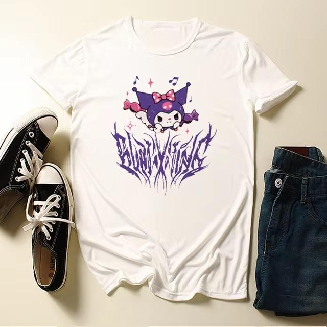 2026 Kuromi Sanrio Printed Cotton TShirt Summer Cartoon Design Childrens Roundneck Fashion LooseFitting Casual Wear S
2026 Kuromi Sanrio Printed Cotton TShirt Summer Cartoon Design Childrens Roundneck Fashion LooseFitting Casual Wear S