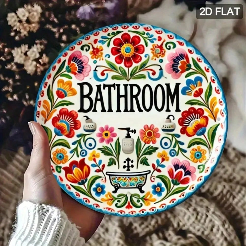 Metal Tin Sign Spring Farmhouse Decor Bathroom Wall Art Porch Door Accent Holiday Gift 20x20 різнокольоровий
Metal Tin Sign Spring Farmhouse Decor Bathroom Wall Art Porch Door Accent Holiday Gift 20x20 різнокольоровий