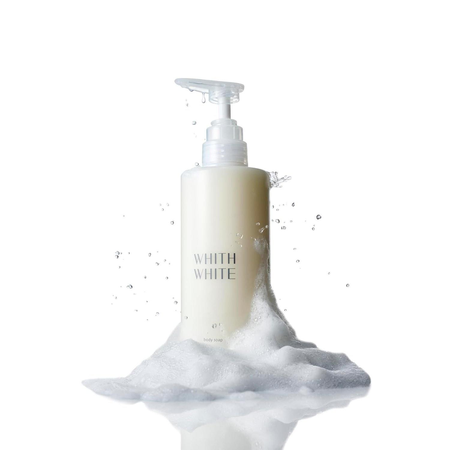 Fragrance Soap Bare Skin WHITH WHITE Body Foot Scent Sabon High Moisture Odor Control Feet Back Roughness Transparent Additive-Free 450ml
Fragrance Soap Bare Skin WHITH WHITE Body Foot Scent Sabon High Moisture Odor Control Feet Back Roughness Transparent Additive-Free 450ml
