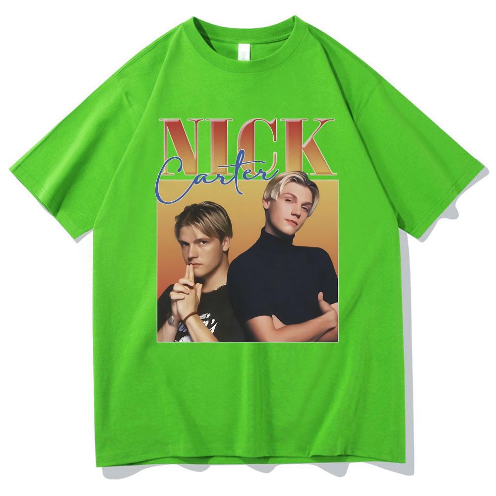 Rock Band Backstreet Boys Nick Carter Print Tshirt Male Vintage T Shirts Mens Cotton Tees Men Womens Hip Hop Oversized Tshirt 4XL
Rock Band Backstreet Boys Nick Carter Print Tshirt Male Vintage T Shirts Mens Cotton Tees Men Womens Hip Hop Oversized Tshirt 4XL