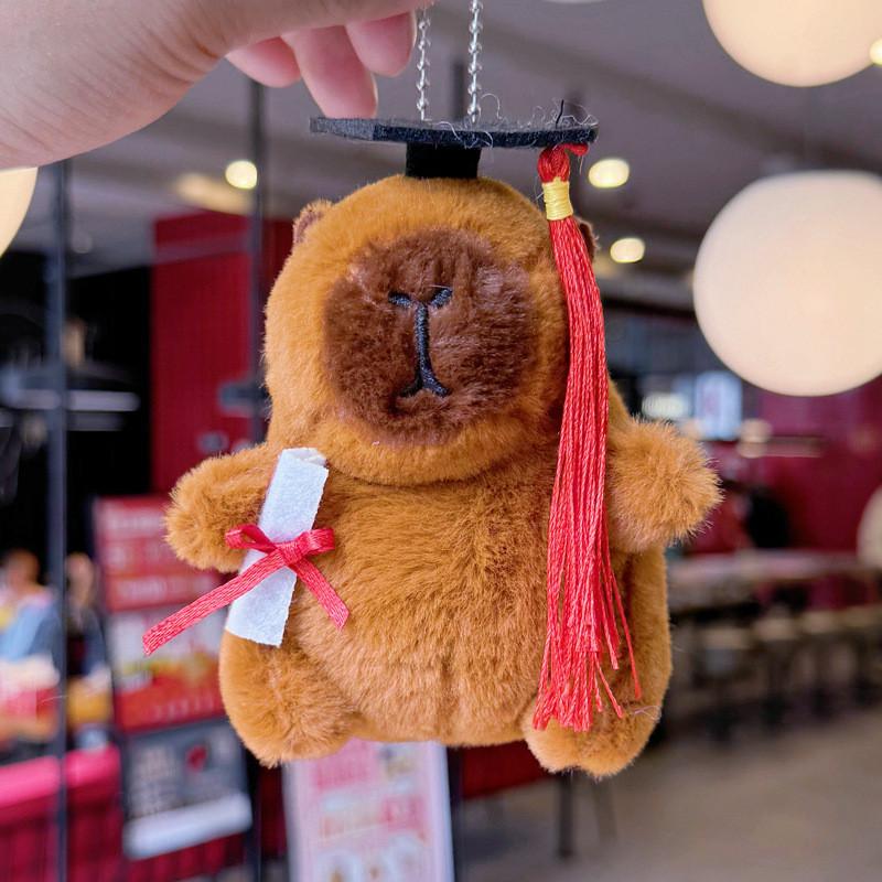 Capybara Watermelon Plush Keychain With Short Velvet Material For Kids And Teens
Capybara Watermelon Plush Keychain With Short Velvet Material For Kids And Teens