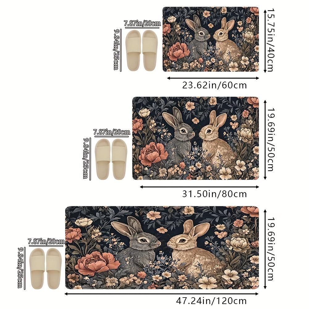 VIKAMA Cute Rabbit Carpet Garden Mat Doormat Welcome Mat Kitchen Rug Rug For Bedroom Carpet For Live Room Home Dec 40X60CM (1.3X2FT
VIKAMA Cute Rabbit Carpet Garden Mat Doormat Welcome Mat Kitchen Rug Rug For Bedroom Carpet For Live Room Home Dec 40X60CM (1.3X2FT