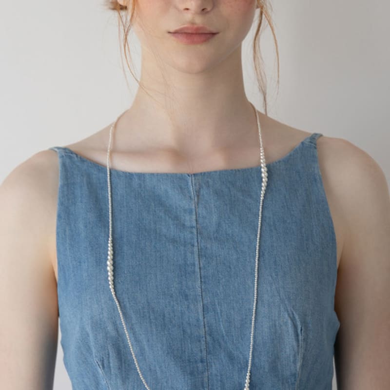 TATIANA Pearl Layered Maxi Long Necklace NZ2480 Original Rhodium
TATIANA Pearl Layered Maxi Long Necklace NZ2480 Original Rhodium