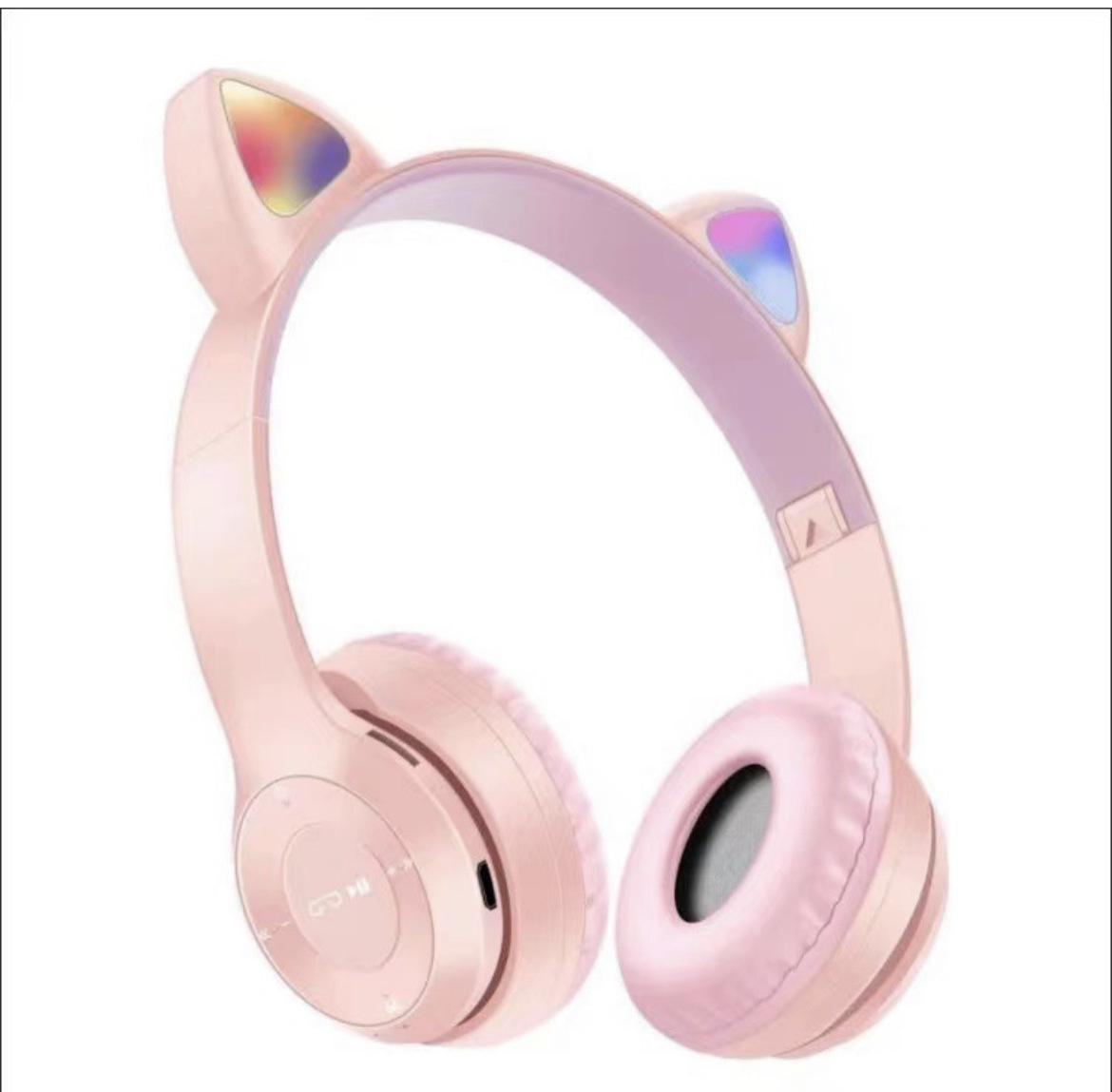 Серія бездротових Bluetooth-гарнітур Cat Ear P47M рожевий
Серія бездротових Bluetooth-гарнітур Cat Ear P47M рожевий