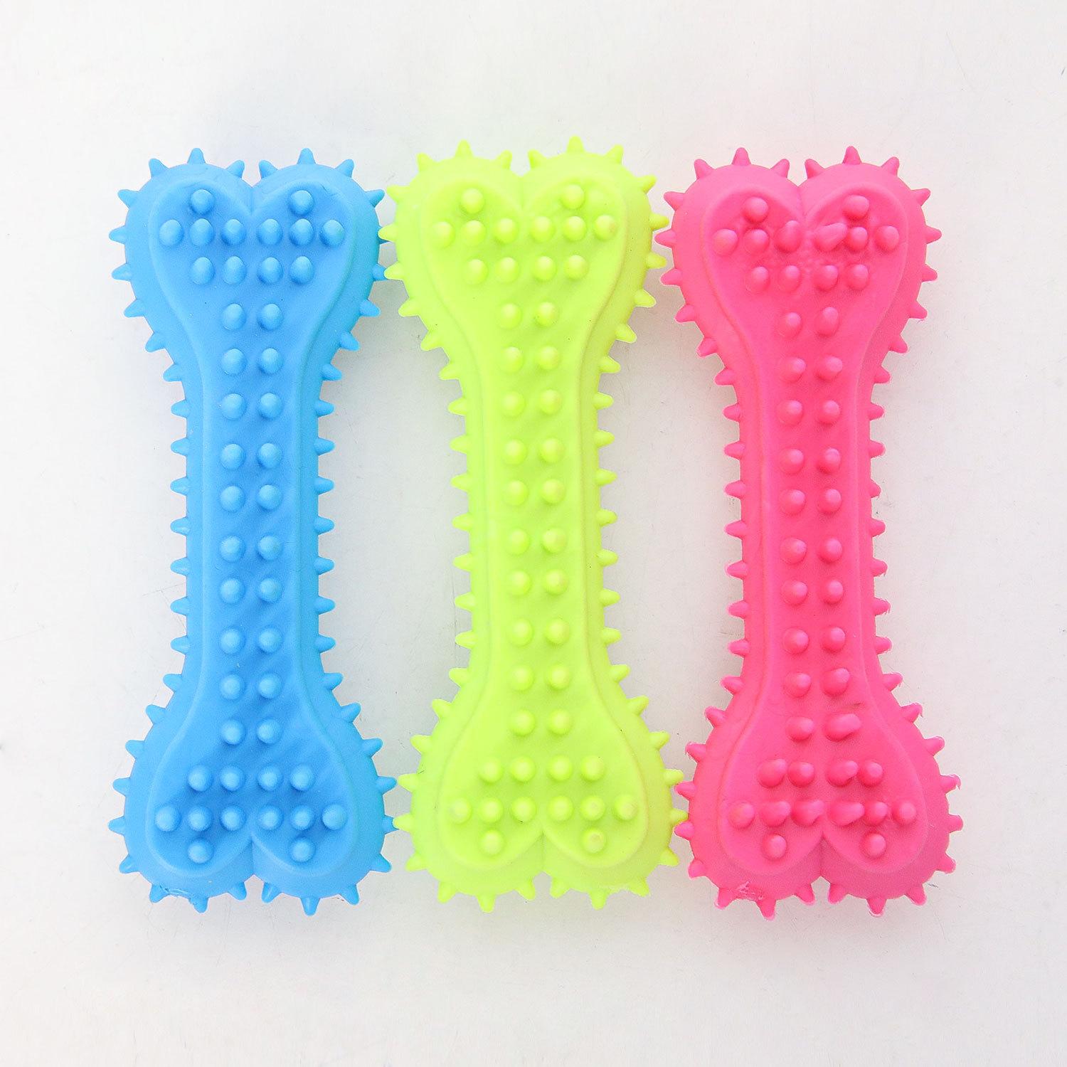 Pet gnawing toy dog TPR pet grinding teeth piercing bones to relieve boredom, bite-resistant sounding products dog toys vinyl sounding flat molar bone -11cm
Pet gnawing toy dog TPR pet grinding teeth piercing bones to relieve boredom, bite-resistant sounding products dog toys vinyl sounding flat molar bone -11cm