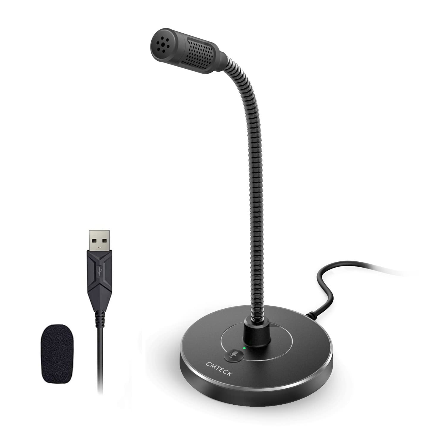 CMTECK USB компьютерный микрофон G009 с шумоподавлением, настольный микрофон для записи, онлайн-чата, домашней студии, подкастинга, игры, Skype, YouTube с функцией отключения звука
CMTECK USB компьютерный микрофон G009 с шумоподавлением, настольный микрофон для записи, онлайн-чата, домашней студии, подкастинга, игры, Skype, YouTube с функцией отключения звука