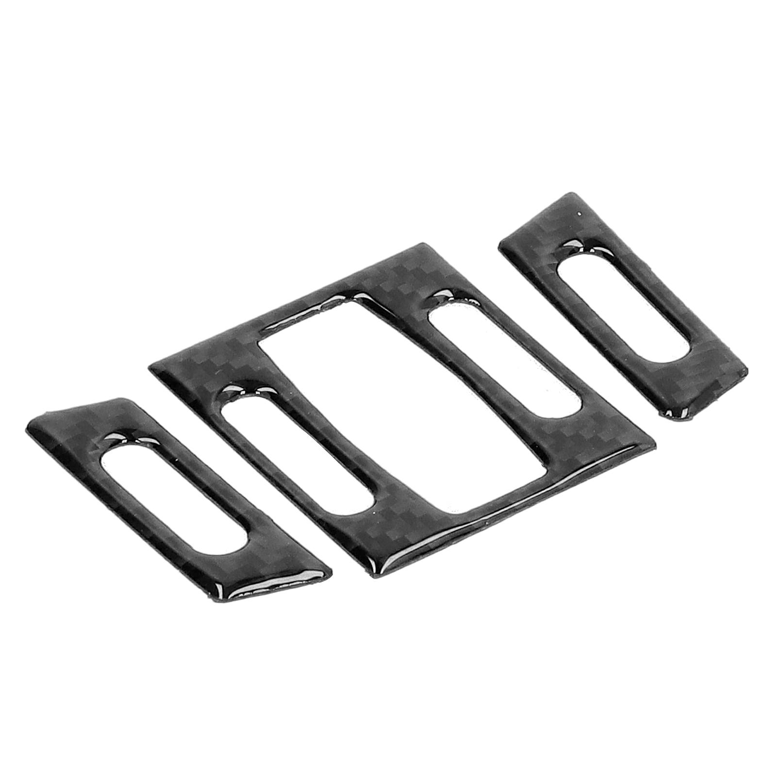 3pcs Carbon Fiber Interior Air Outlet Trim Cover Fit for 5 Series E60 E61 2004‑2010
3pcs Carbon Fiber Interior Air Outlet Trim Cover Fit for 5 Series E60 E61 2004‑2010