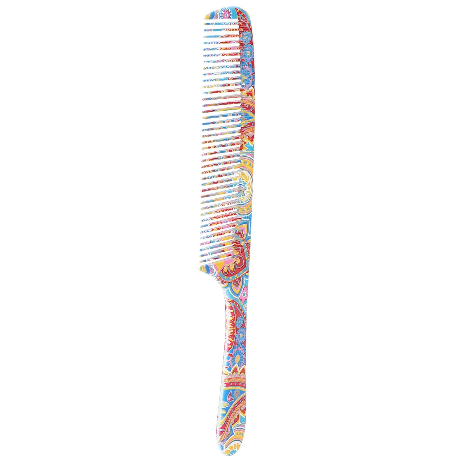 Wide Tooth Hair Comb Professional Hair Detangling Detangler Styling Comb for All Hair TypesC69-1
Wide Tooth Hair Comb Professional Hair Detangling Detangler Styling Comb for All Hair TypesC69-1