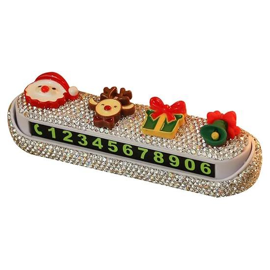 Рождественская парковочная табличка Съемная табличка для автомобиля с праздничными узорами для временной идентификации транспортного средства Прозрачное украшение для номерного знака автомобиля белый
Рождественская парковочная табличка Съемная табличка для автомобиля с праздничными узорами для временной идентификации транспортного средства Прозрачное украшение для номерного знака автомобиля белый