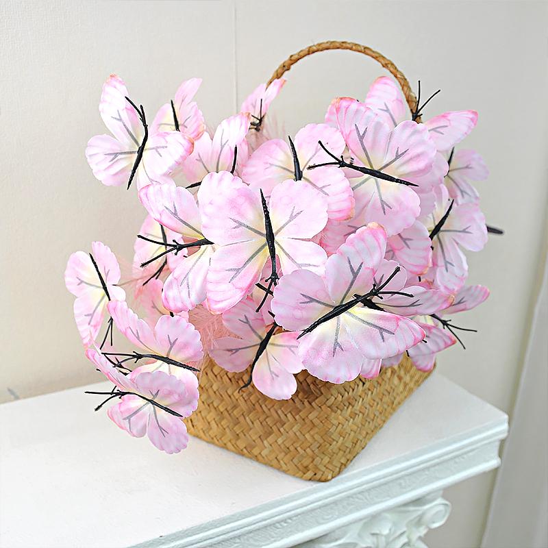 1PC Artificial Flower Ornament Plastic Decorative Floral Art Creative Bouquet DIY Simulated Butterfly Wedding 3 Colors
1PC Artificial Flower Ornament Plastic Decorative Floral Art Creative Bouquet DIY Simulated Butterfly Wedding 3 Colors