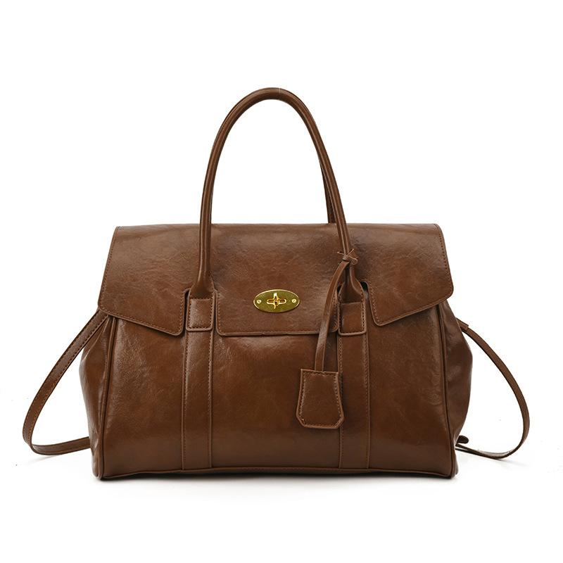 Simple retro tote bag women s fashion autumn new large-capacity cowhide briefcase casual shoulder messenger bag коричневый
Simple retro tote bag women s fashion autumn new large-capacity cowhide briefcase casual shoulder messenger bag коричневый