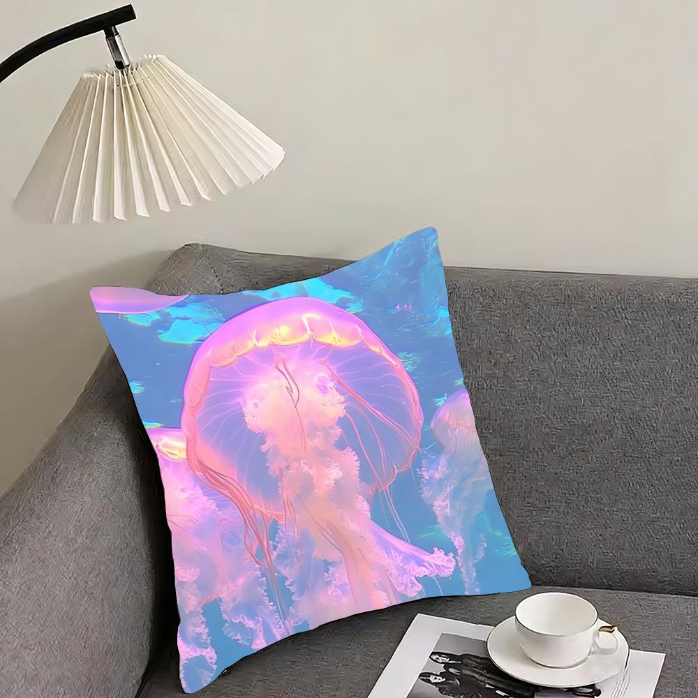 Jellyfish Fashion Cushion Cover Pillowcase Ultra Soft Skin Friendly Fabric Cloud Like Comfort Concealed Zipper 30x30cm
Jellyfish Fashion Cushion Cover Pillowcase Ultra Soft Skin Friendly Fabric Cloud Like Comfort Concealed Zipper 30x30cm