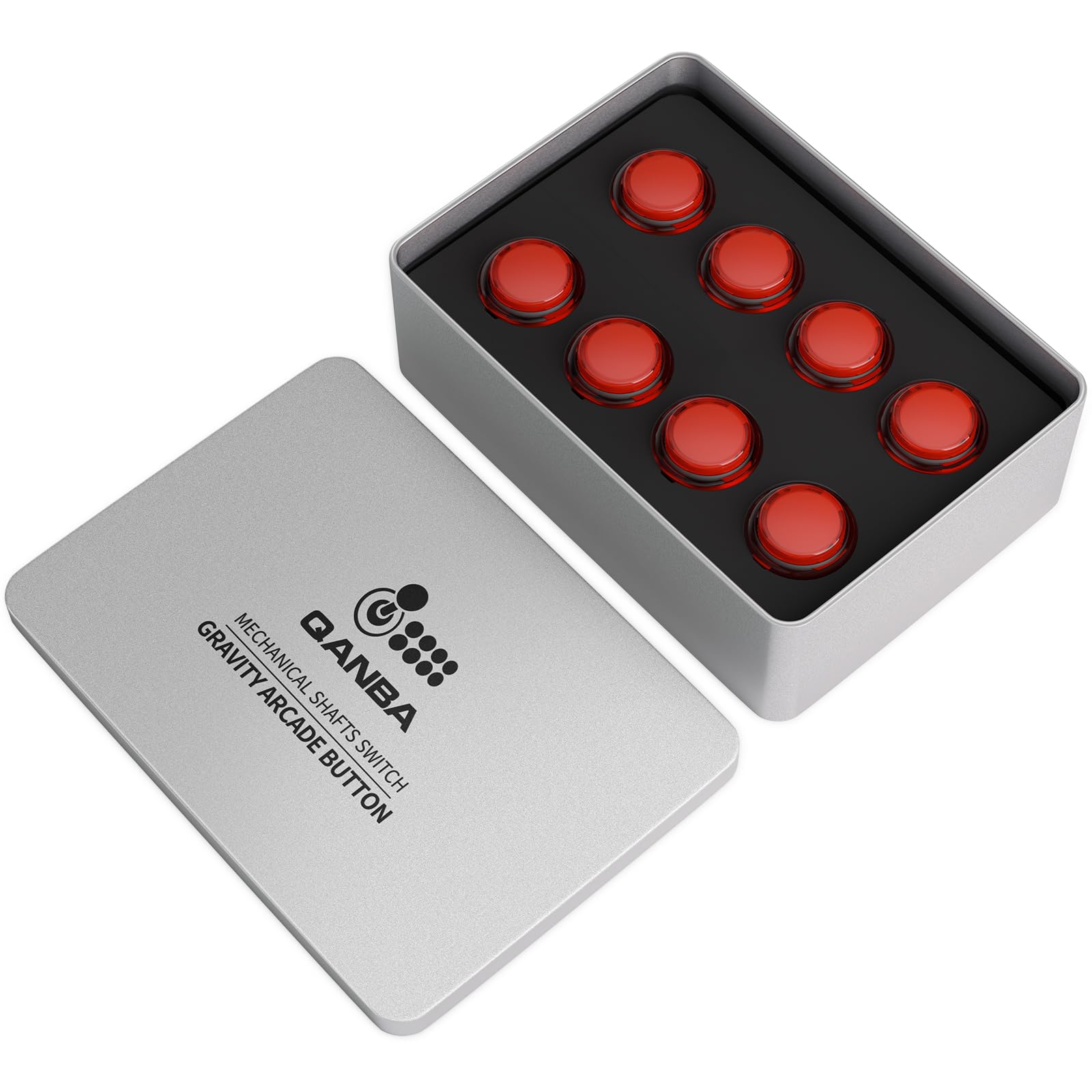 qanba Gravity KS Mechanical Shaft Silent Push Button 30mm Red D06 inches Snap-in (Boxed) (Clear (8 pieces)) 1.32x1.32x1.38
qanba Gravity KS Mechanical Shaft Silent Push Button 30mm Red D06 inches Snap-in (Boxed) (Clear (8 pieces)) 1.32x1.32x1.38