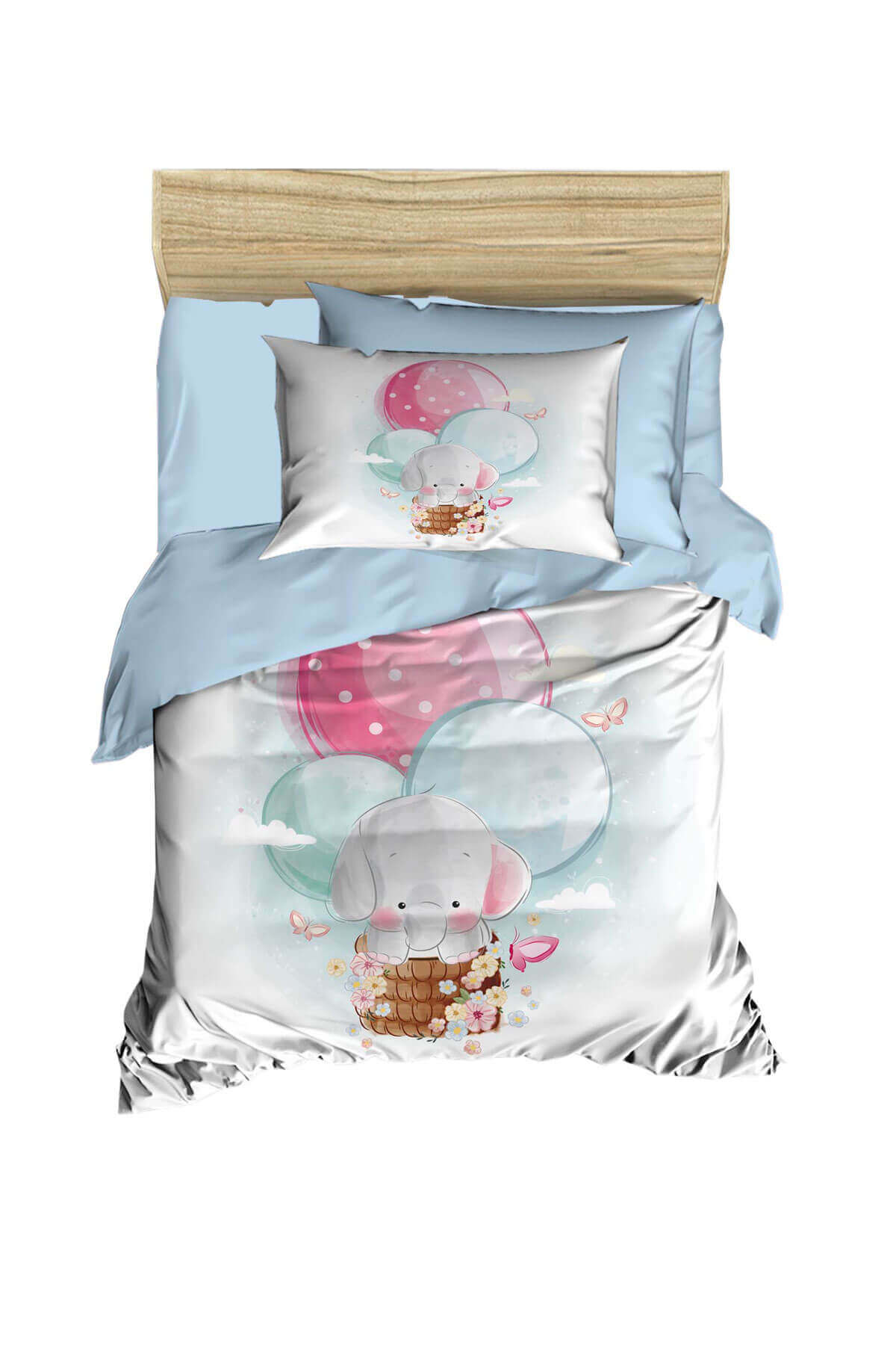 Dijital Baskılı 3d Pamuklu Yenidoğan Bebek Nevresim Takımı Elephant Baloon Blue 
Dijital Baskılı 3d Pamuklu Yenidoğan Bebek Nevresim Takımı Elephant Baloon Blue