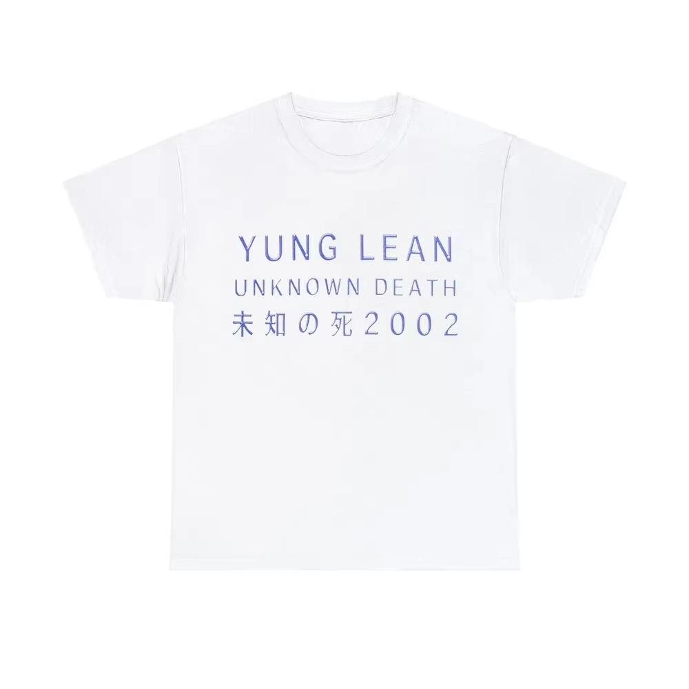 Unisex Clothing Unisex Yung Lean Unknown Death Album Tour Merch Tee Music Hip Hop Trendy Summer T Shirt Clothing Streetwear Tops S
Unisex Clothing Unisex Yung Lean Unknown Death Album Tour Merch Tee Music Hip Hop Trendy Summer T Shirt Clothing Streetwear Tops S