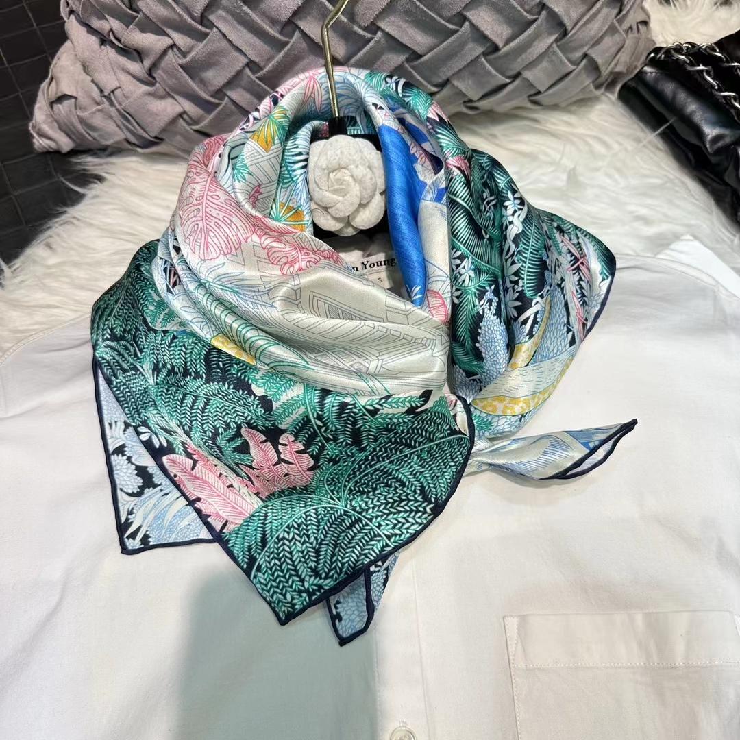 Bysifa|Women Blue Pink 100% Pure Silk Shawl Scarf Winter Floral Design 100% Mulberry Silk Square Scarves Hijabs Bufanda
Bysifa|Women Blue Pink 100% Pure Silk Shawl Scarf Winter Floral Design 100% Mulberry Silk Square Scarves Hijabs Bufanda