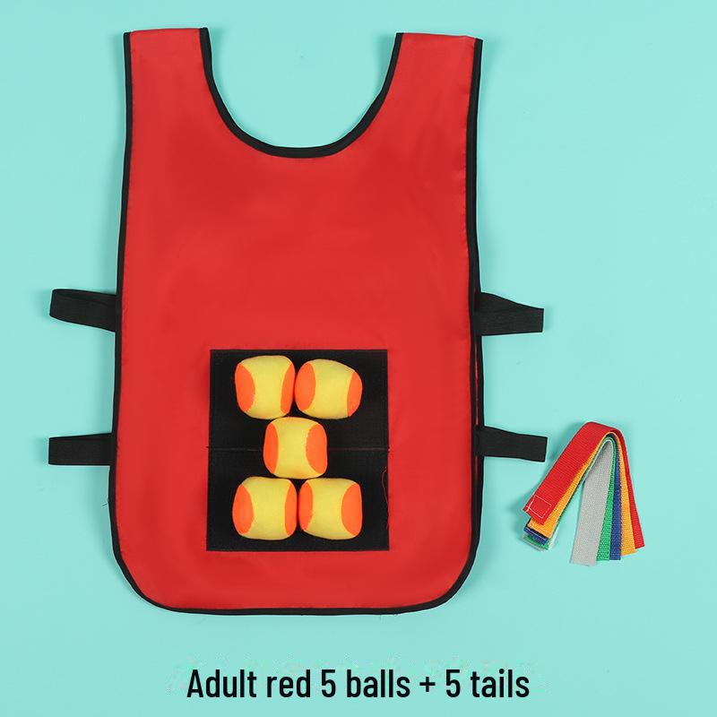 Детский жилет-хвост с липкими шариками для игр на свежем воздухе
Детский жилет-хвост с липкими шариками для игр на свежем воздухе