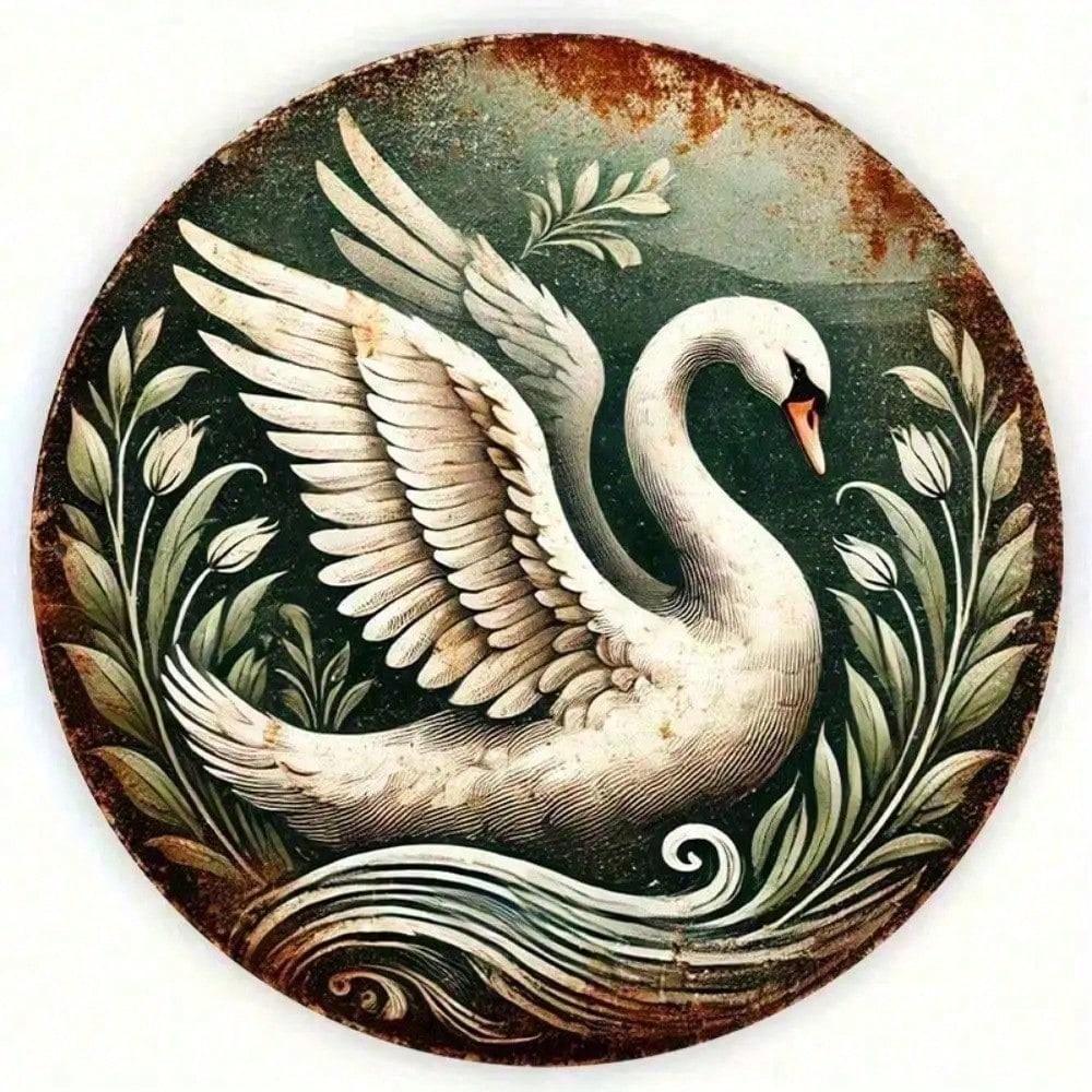 Vintage 8 Inch Round Metal Tin Sign Retro Swan Wall Art Decor Home Living Room разноцветный
Vintage 8 Inch Round Metal Tin Sign Retro Swan Wall Art Decor Home Living Room разноцветный