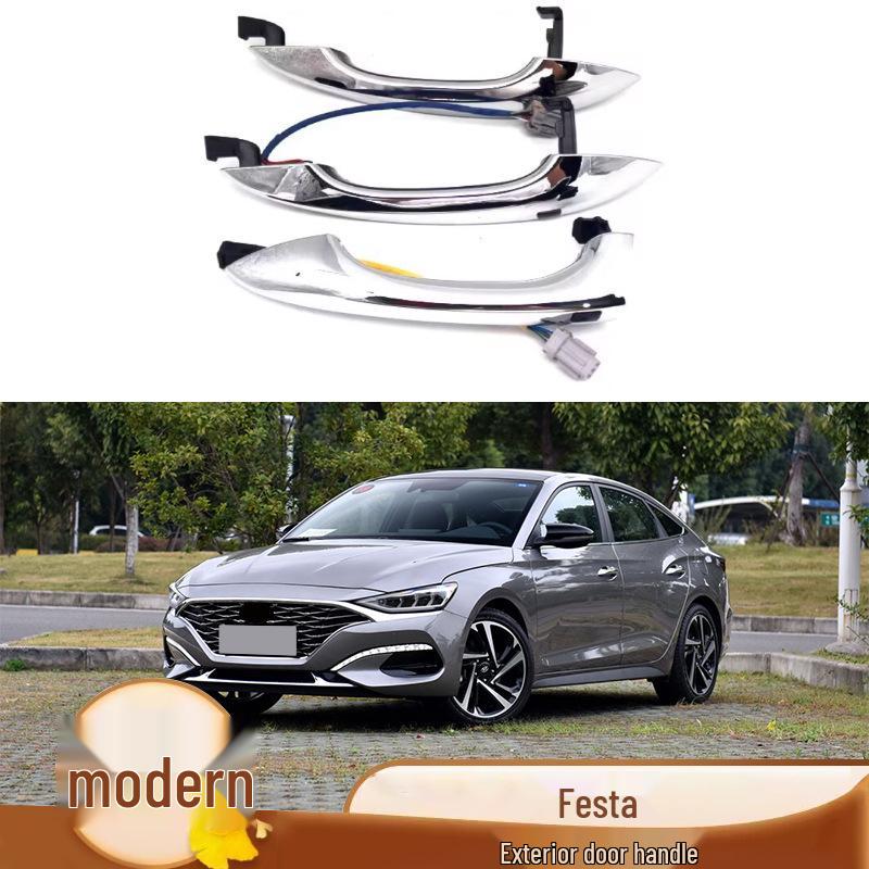 Накладка на наружную ручку передней двери автомобиля Hyundai Festa Front Left Handle Cover
Накладка на наружную ручку передней двери автомобиля Hyundai Festa Front Left Handle Cover