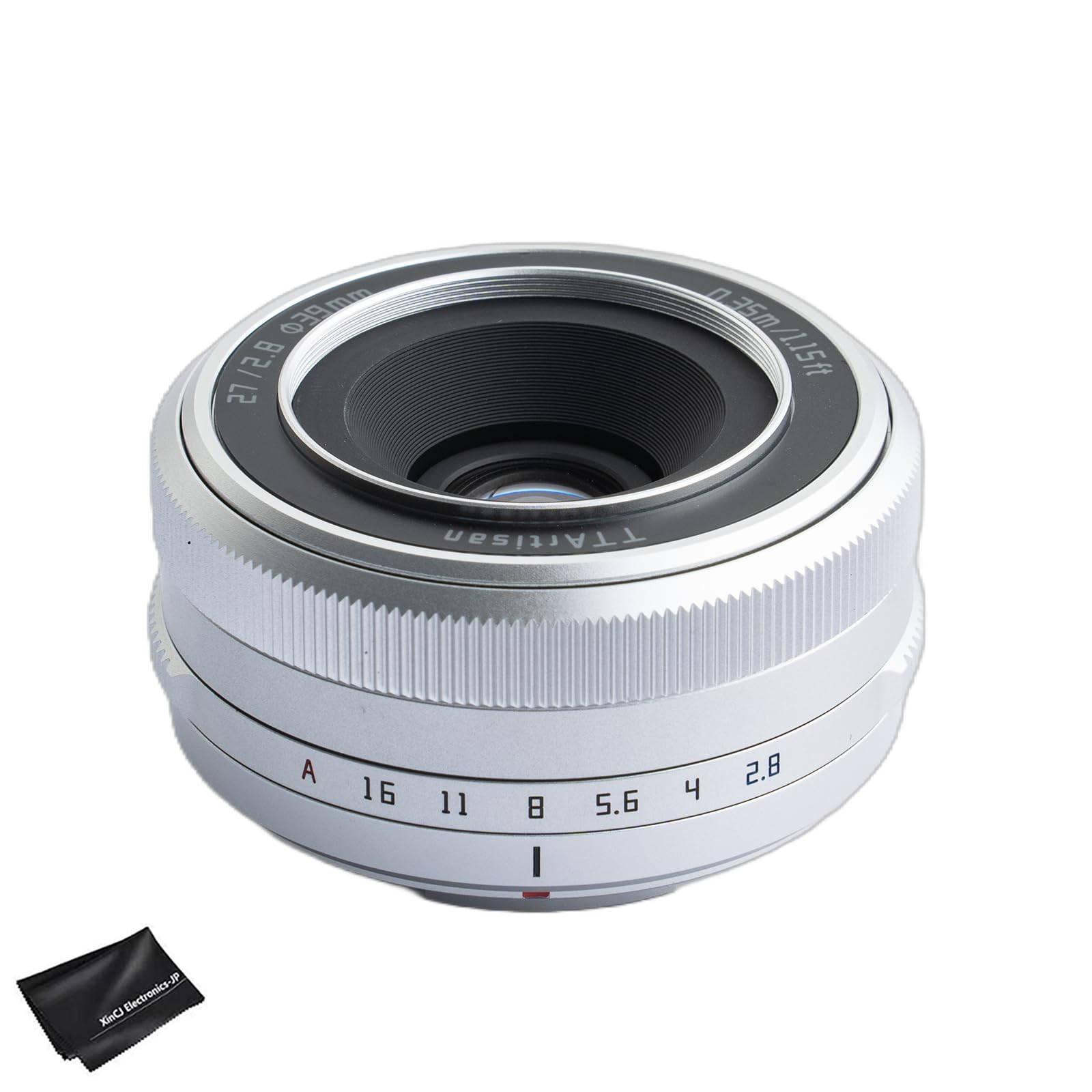 TTArtisan AF 27mm X mount lens autofocus X mount silver year warranty from authorized F2.8 APS-C lens, (2 distributor)
TTArtisan AF 27mm X mount lens autofocus X mount silver year warranty from authorized F2.8 APS-C lens, (2 distributor)