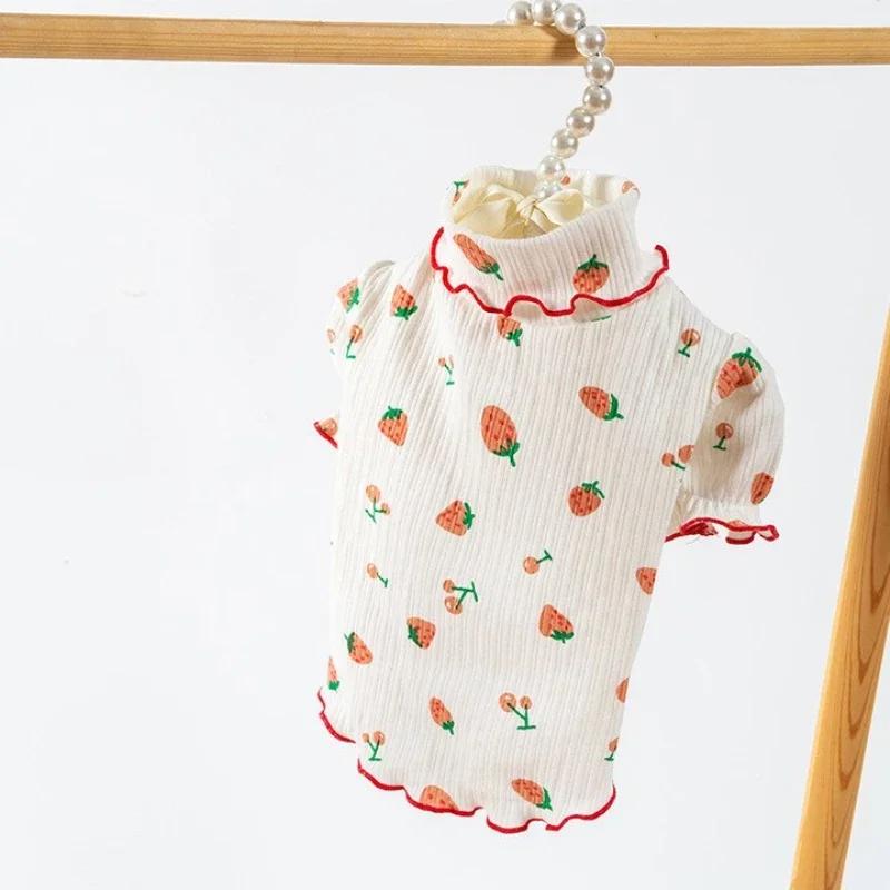 Cute Strawberry Dog T-shirt Cotton Dog Clothes Cat Puppy Pet Clothing Shirt Chihuahua Yorkie Pomeranian Schnauzer Poodle Costume 3XL
Cute Strawberry Dog T-shirt Cotton Dog Clothes Cat Puppy Pet Clothing Shirt Chihuahua Yorkie Pomeranian Schnauzer Poodle Costume 3XL
