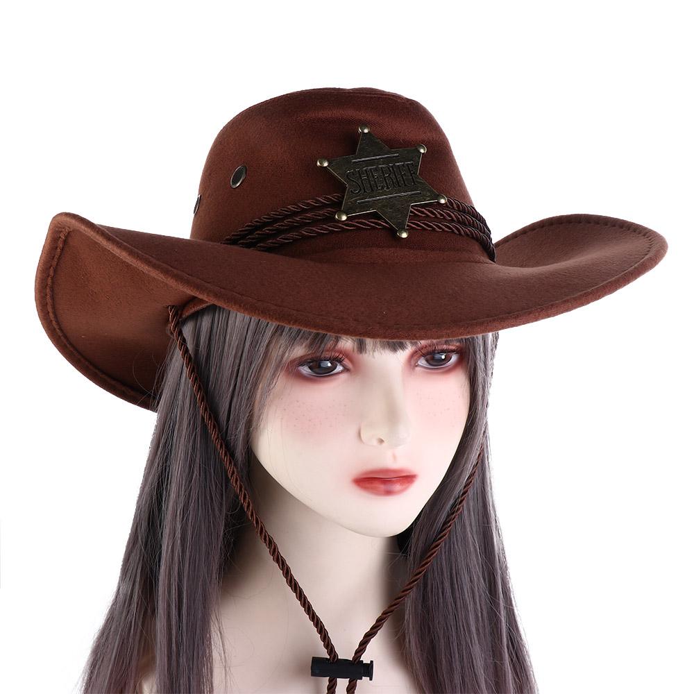 Caps Woolen Sun Protection Caps Western Cowboy Hats Summer Sun Hats Star Travel Sunscreen Caps
Caps Woolen Sun Protection Caps Western Cowboy Hats Summer Sun Hats Star Travel Sunscreen Caps
