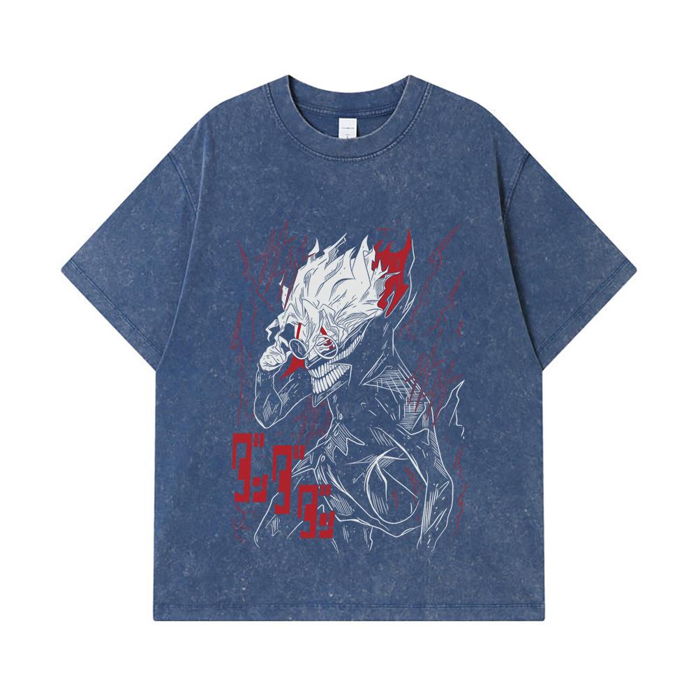 275 GSM Washed T-shirts 100% Cotton Dandadan V28 Okarun Print Unisex Heavy Cotton T Shirt 2XL королівський синій колір
275 GSM Washed T-shirts 100% Cotton Dandadan V28 Okarun Print Unisex Heavy Cotton T Shirt 2XL королівський синій колір