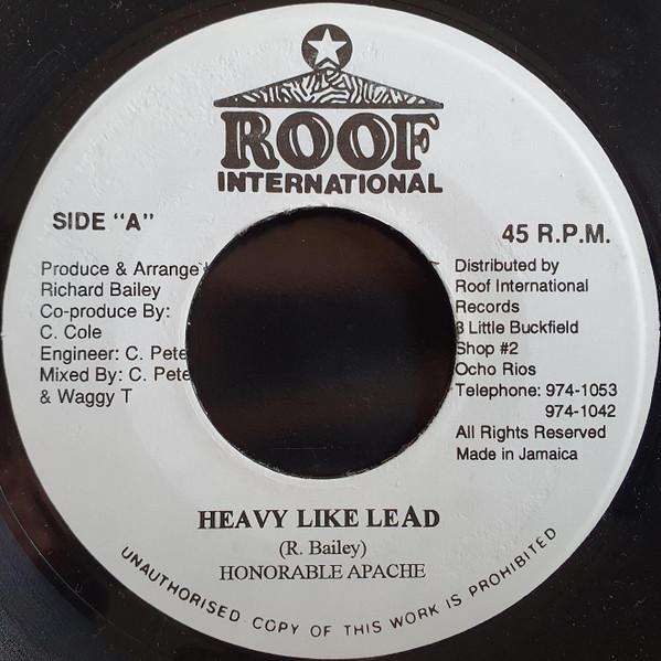 7inch Record HONORABLE APACHE - Heavy Like Lead / Yardi Anthem NONE Roof Internatio Jamaica Reggae, Ska & Dub Used
7inch Record HONORABLE APACHE - Heavy Like Lead / Yardi Anthem NONE Roof Internatio Jamaica Reggae, Ska & Dub Used