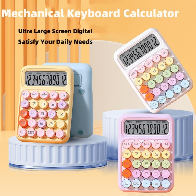 Ins Dopamine Candy Color Calculators Large Display Mechanical Dot Keyboard Back To School Supplies Students/Finance Stationery синий
Ins Dopamine Candy Color Calculators Large Display Mechanical Dot Keyboard Back To School Supplies Students/Finance Stationery синий