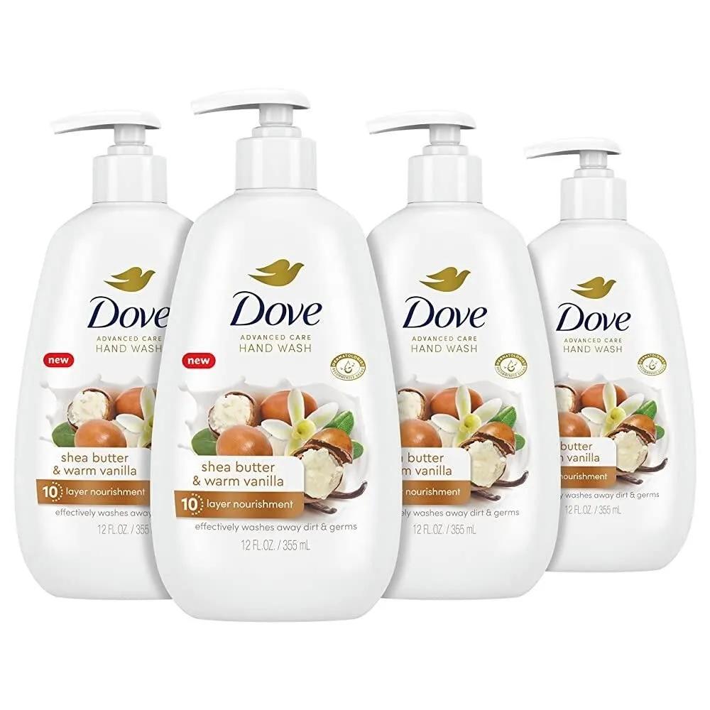 Dove Hand Wash Shea Butter & Warm Vanilla 355ml Set of 4
Dove Hand Wash Shea Butter & Warm Vanilla 355ml Set of 4