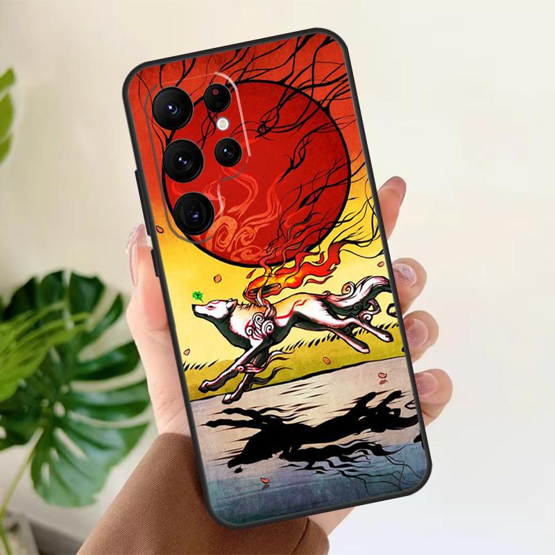 Okami Wolf Soft Case For Samsung Galaxy S24 Ultra S21 S22 S23 S25 Plus S20 FE S9 S10 S23 FE Phone Cover Galaxy S21Ultra
Okami Wolf Soft Case For Samsung Galaxy S24 Ultra S21 S22 S23 S25 Plus S20 FE S9 S10 S23 FE Phone Cover Galaxy S21Ultra
