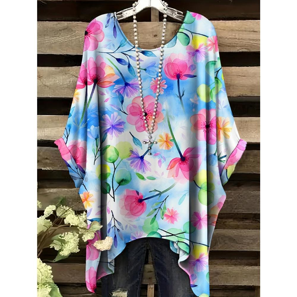 Літній одяг Жіночий 2025 Темно-синій та Білий Квітковий Принт Елегантний Універсальний Дизайн Круглий Виріз Жіночий Короткий Рукав Y2k Топ 5XL
Літній одяг Жіночий 2025 Темно-синій та Білий Квітковий Принт Елегантний Універсальний Дизайн Круглий Виріз Жіночий Короткий Рукав Y2k Топ 5XL