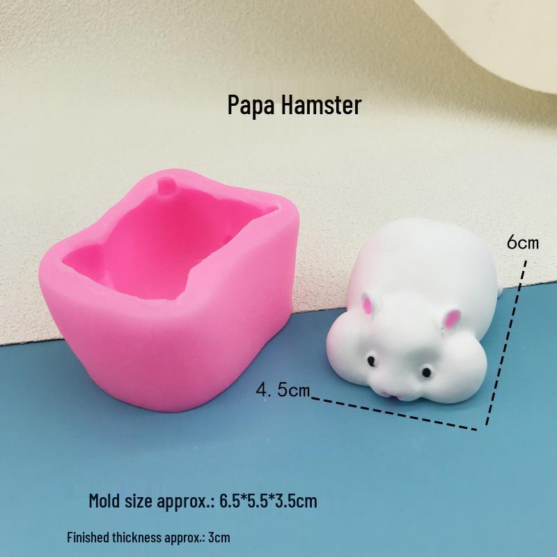 Очаровательная силиконовая форма для хомяка для мультяшного мусса, желе, пудинга, торта Пуцаи - Инструмент для выпечки пищевого класса
Очаровательная силиконовая форма для хомяка для мультяшного мусса, желе, пудинга, торта Пуцаи - Инструмент для выпечки пищевого класса
