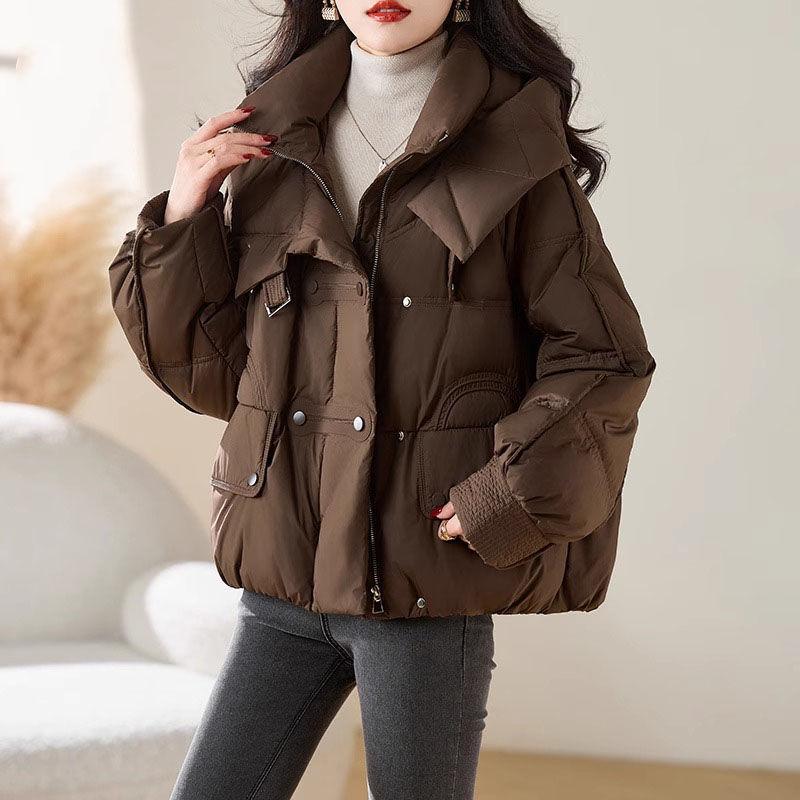 Короткий пуховик женский новый тонкий утолщенный куртка-пуховик с воротником-стойкой XL
Короткий пуховик женский новый тонкий утолщенный куртка-пуховик с воротником-стойкой XL