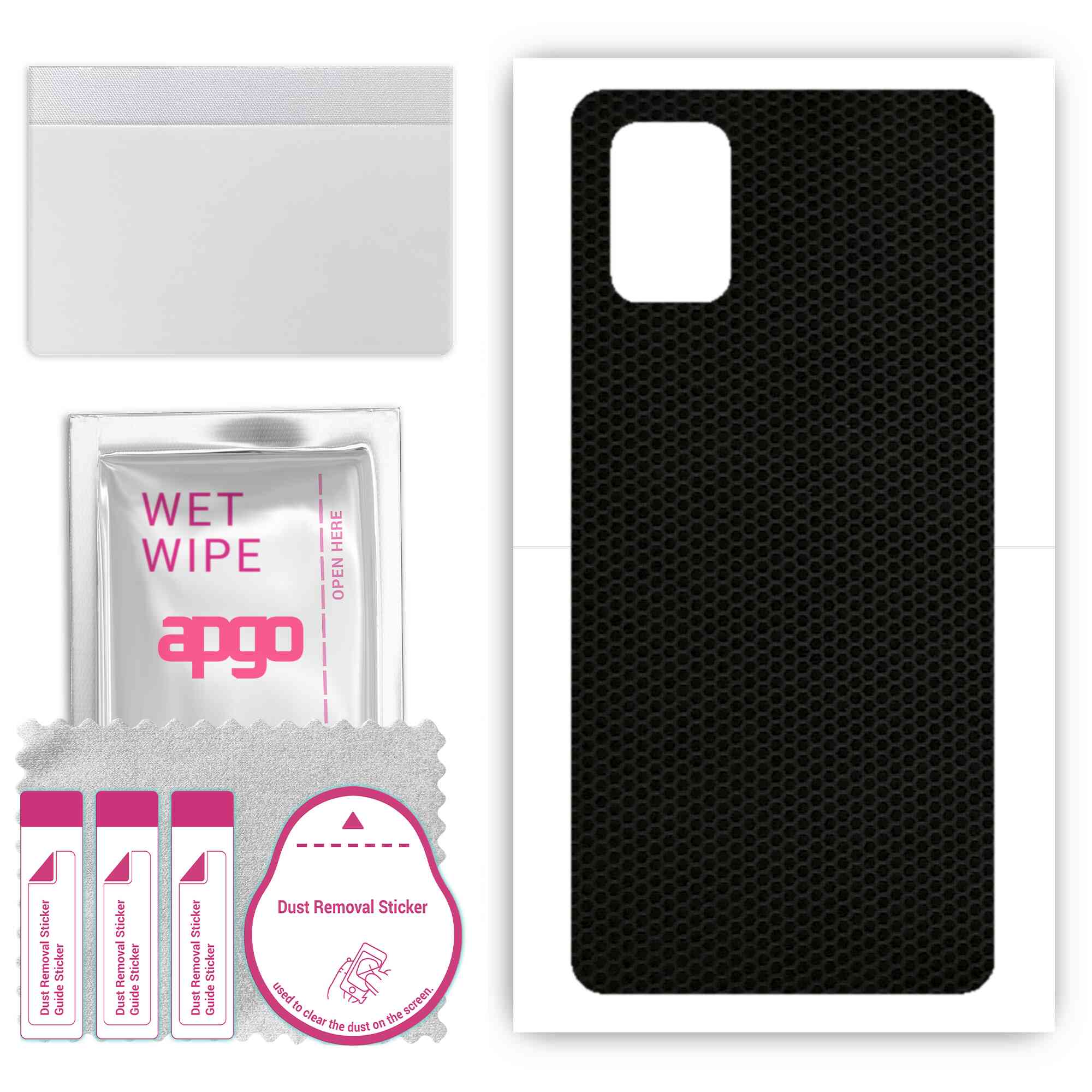 Apgo Protective Skin Sticker for the back compatible with Samsung Galaxy A71, Wrap Film, Foil, Vinyl - Pattern Matrix
Apgo Protective Skin Sticker for the back compatible with Samsung Galaxy A71, Wrap Film, Foil, Vinyl - Pattern Matrix