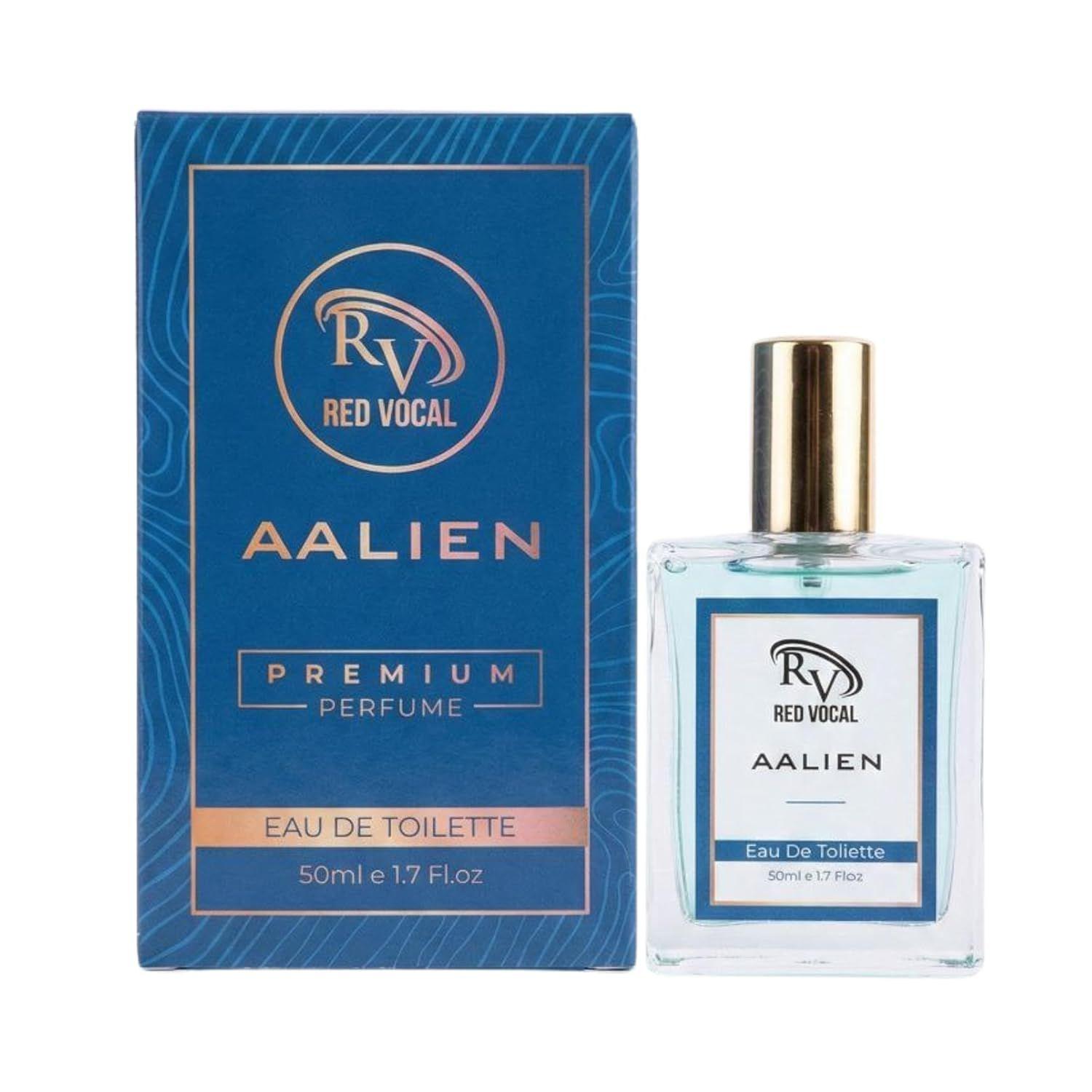 RED VOCAL | Aalien Premium Perfume Eau De Toilette 50 ml – Long Lasting Premium Luxury Scent for Men & Women | Strong & Elegant Fragrance 50ML
RED VOCAL | Aalien Premium Perfume Eau De Toilette 50 ml – Long Lasting Premium Luxury Scent for Men & Women | Strong & Elegant Fragrance 50ML